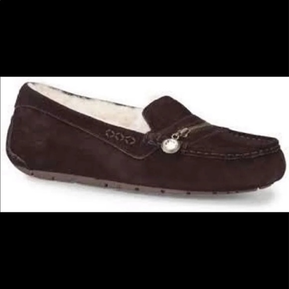 NIB UGG SLIPPERS ANSLEY WITH CHARM WOMENS 5 NEW WITH BOX 🦄 - Picture 6 of 6
